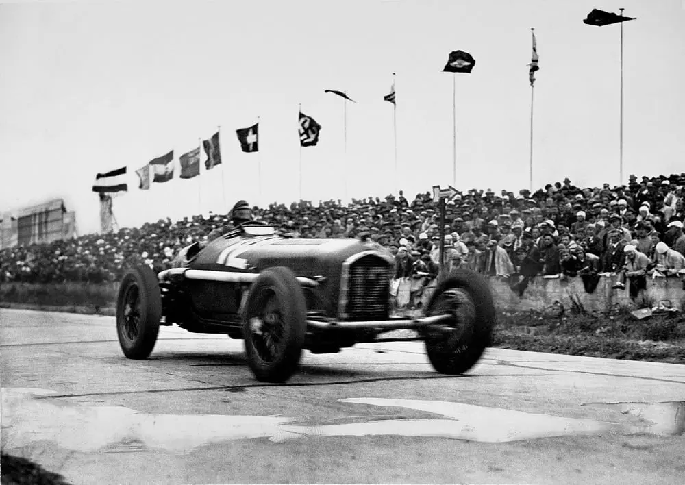 Tazio Nuvolari, Alfa-Romeo, 1935 German Grand Prix