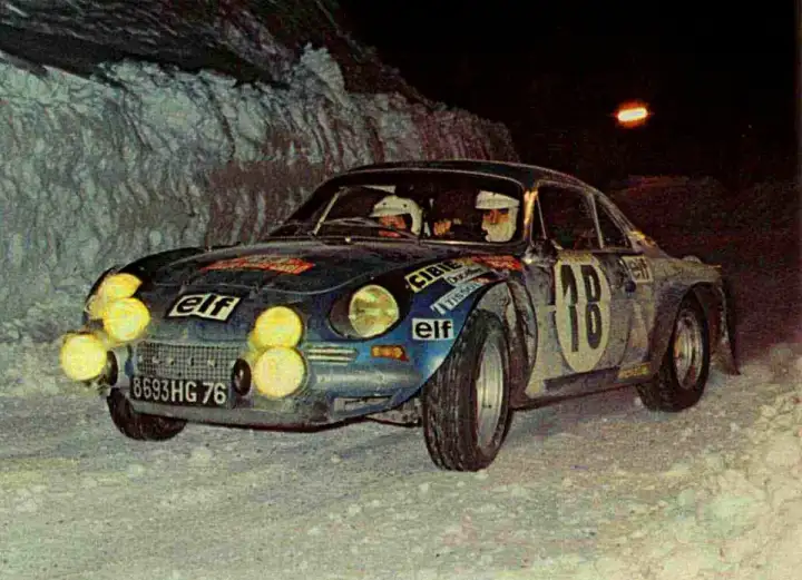 Alpine-Renault, Rallye Monte Carlo 1973