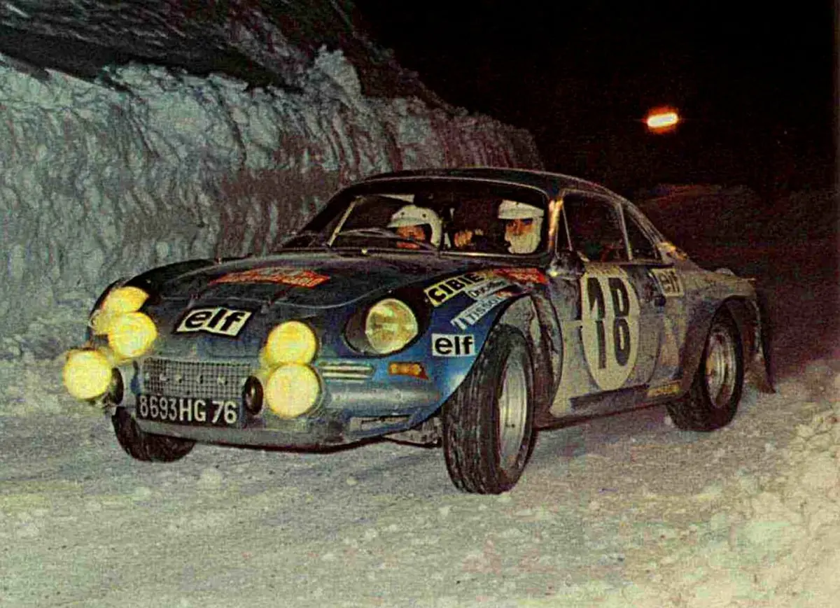 Alpine-Renault, Rallye Monte Carlo 1973
