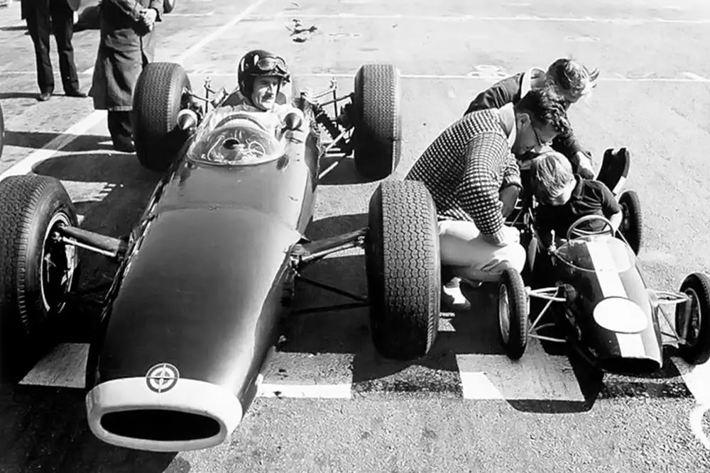 Graham a Damon Hill