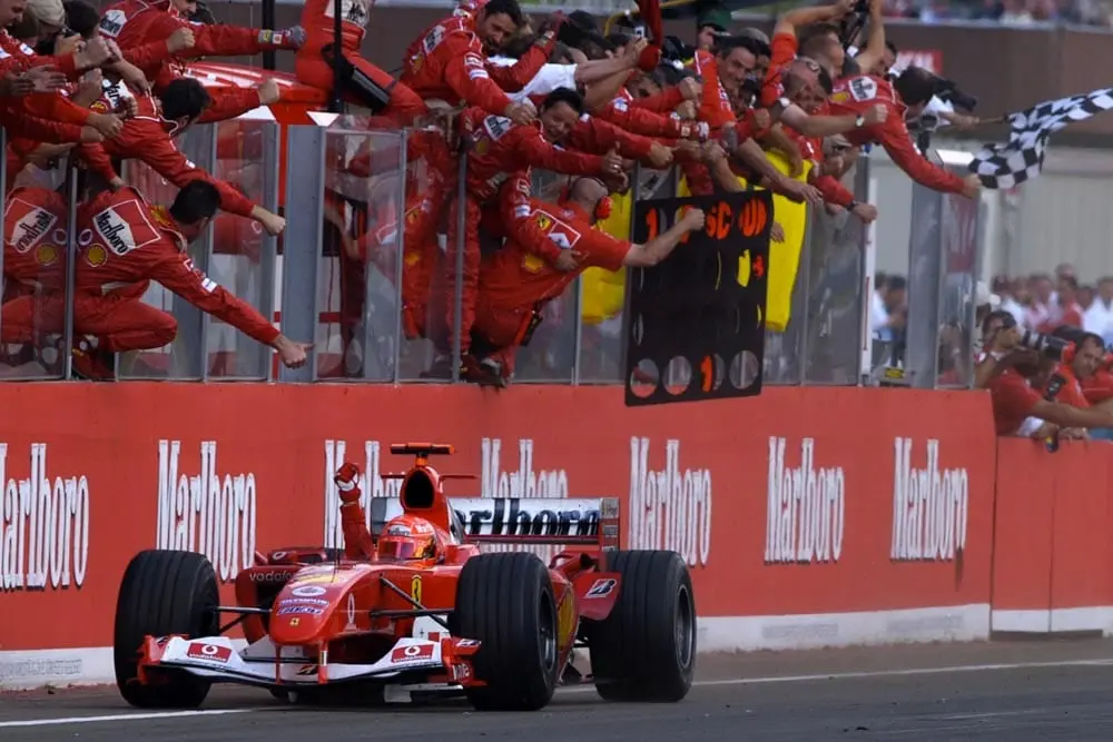 Michael Scumacher, Ferrari