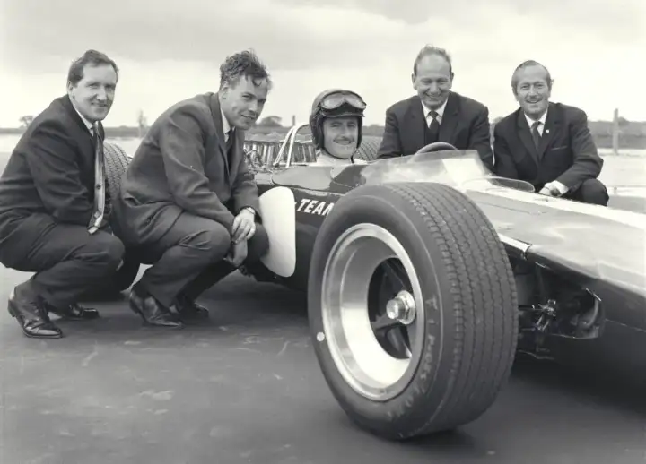 Lotus 49 a Graham Hill