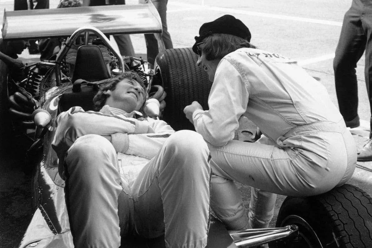 Jackie Stewart a Jochen Rindt