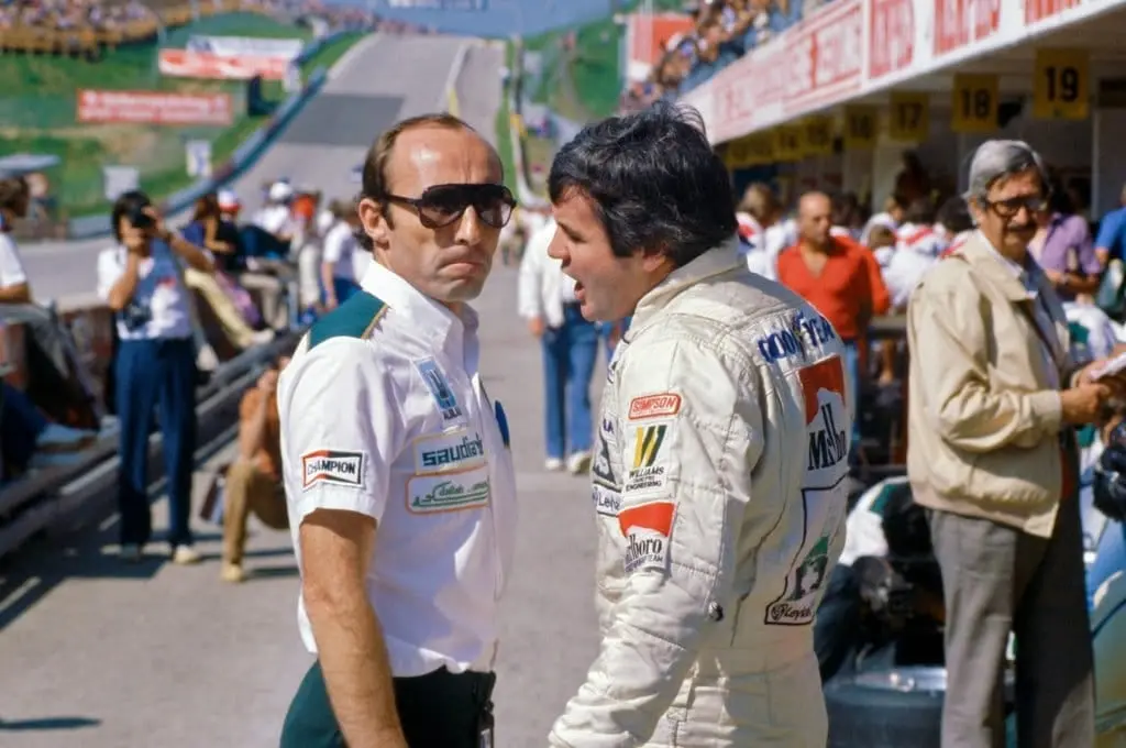 Frank Williams a Alan Jones